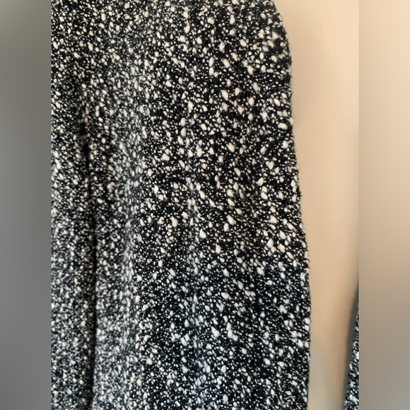 Eileen Fisher Black & White Open Cardigan size S 100% cotton - Picture 2 of 6